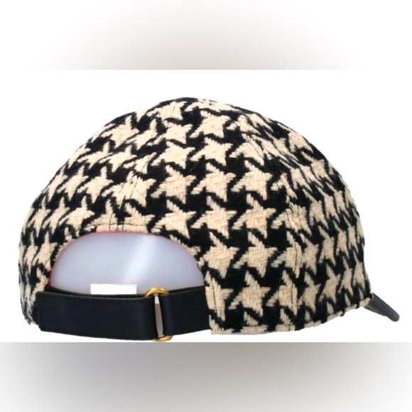 Authentic GUCCI Houndstooth Baseball Cap. EUC - Picture 2 of 10